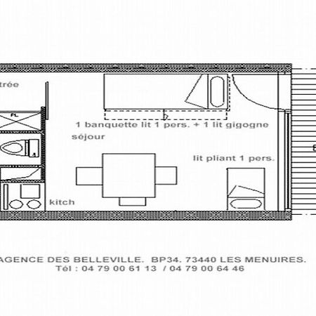 Residence Dorons - Studio Lumineux - Centre Station - Balcon Mae-3414 Сен-Мартен-де-Бельвіль Екстер'єр фото